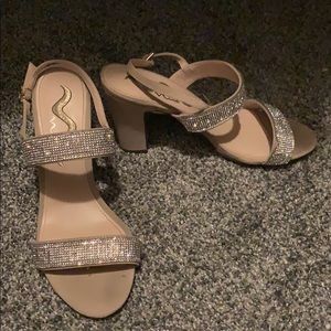 Sparkly Nina Senta Heels